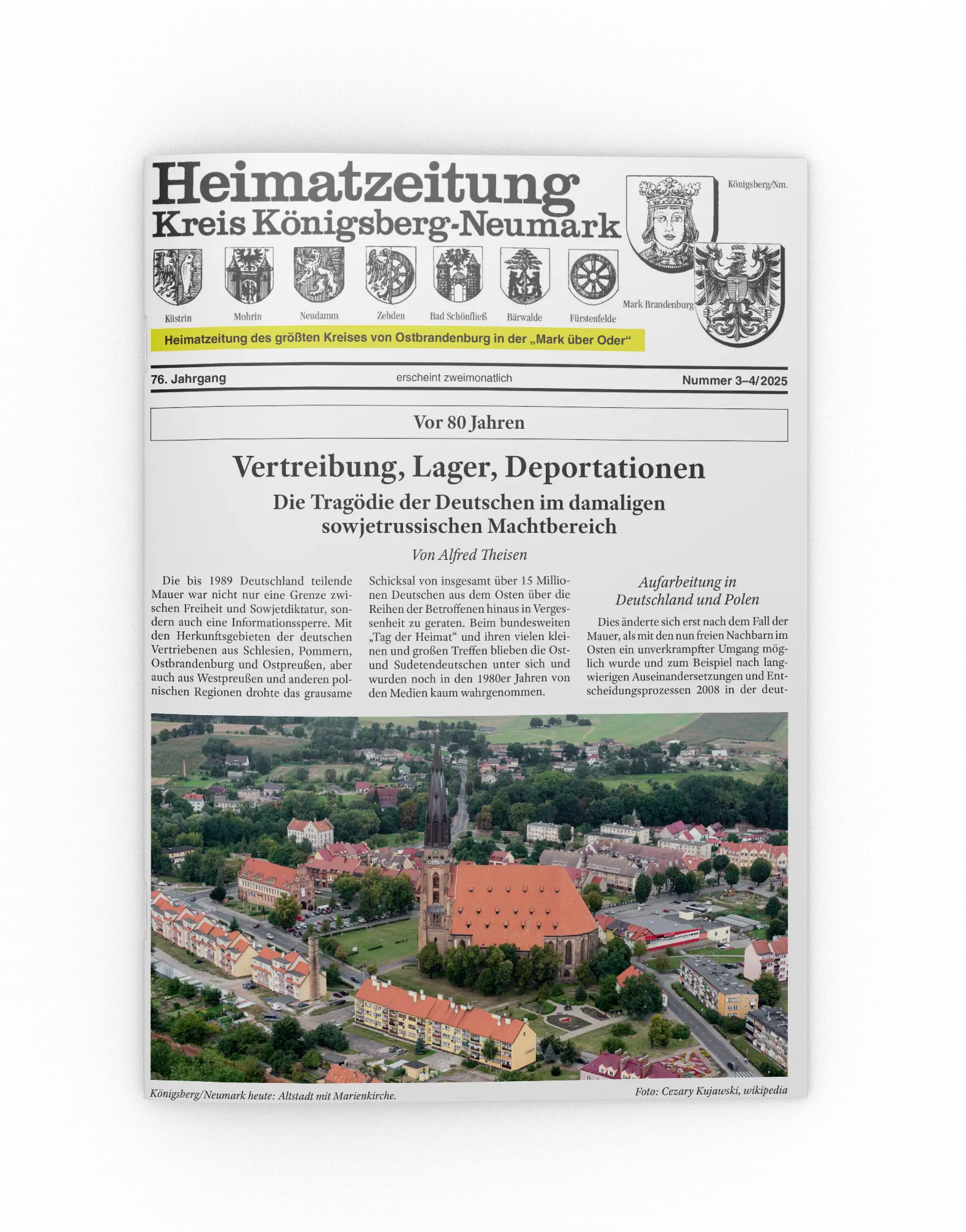 Heimatzeitung Kreis Königsberg - Neumark